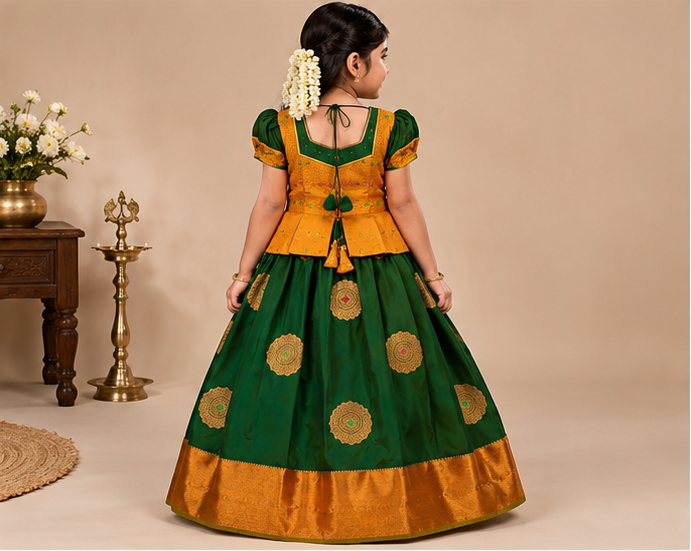 Kids Fancy  Pavadai Sets