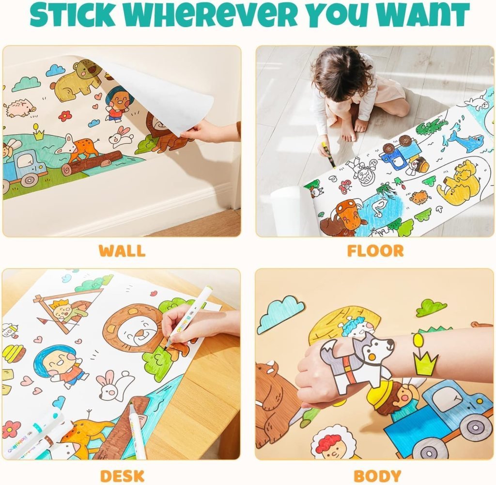 Drawing Painting Paper Roll for Kids