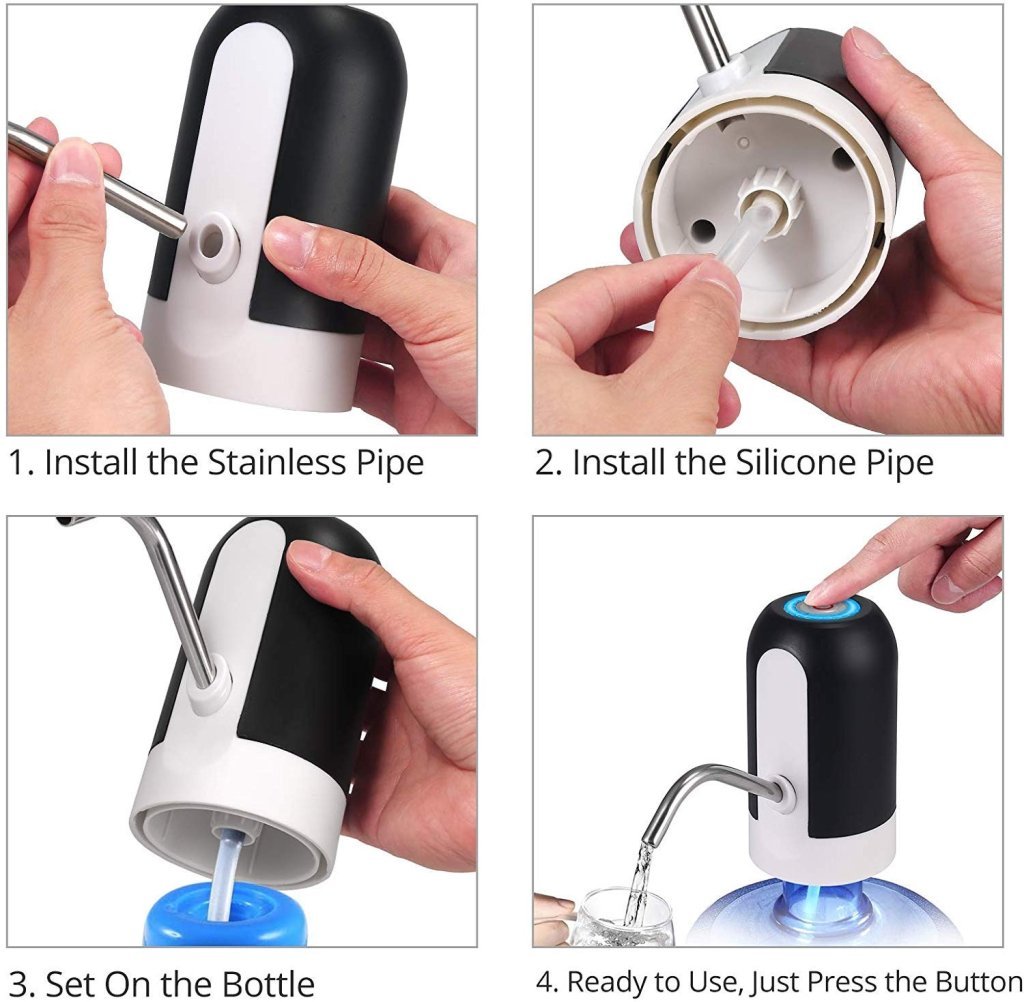 Auto Water Dispenser with USB Cable