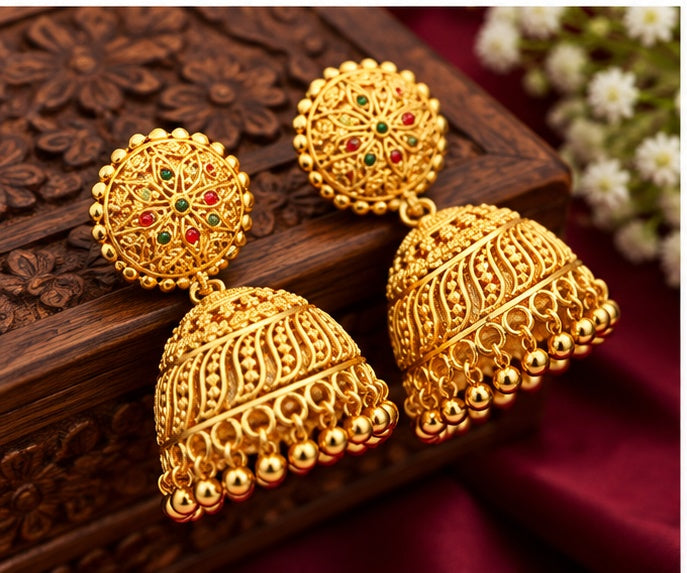 One gram gold plated jimiki.
