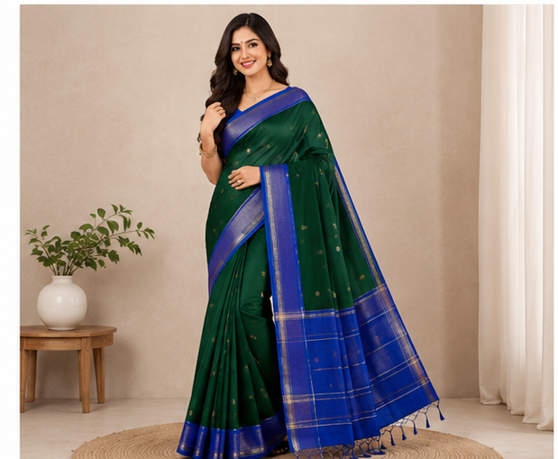 Maheswari Cotton Saree