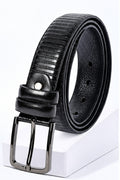 Men's PU Textured Casual Belt