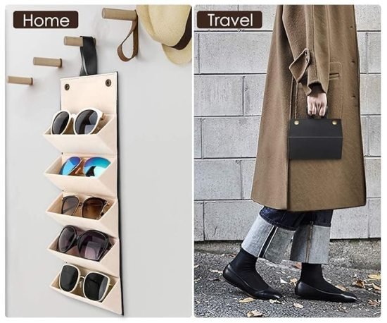 5 Slot Sunglasses Organizer