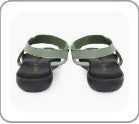 Women’s Green Backstrap Casual Flat Sandals