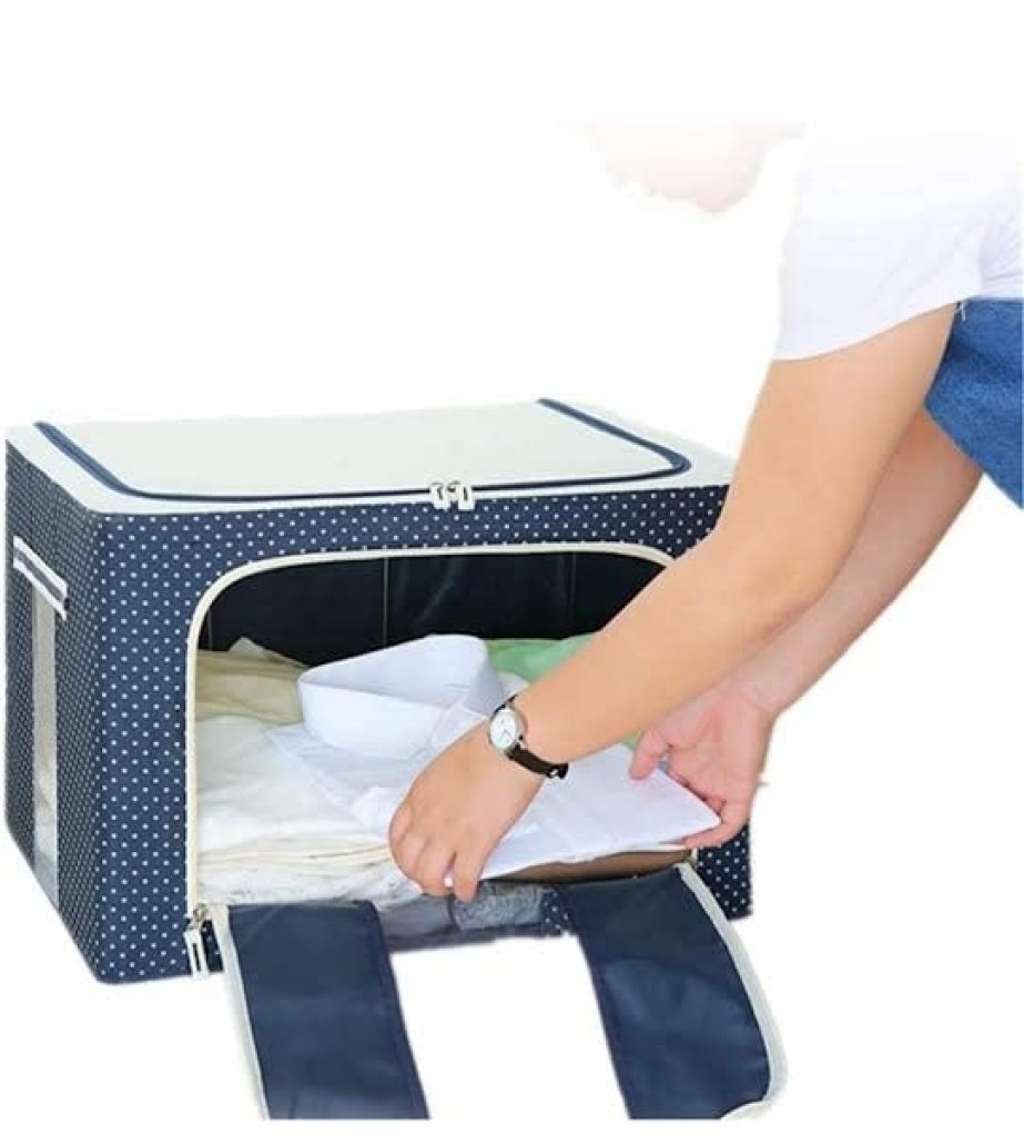 66 Liter Storage Bag Foldable Steel Frame