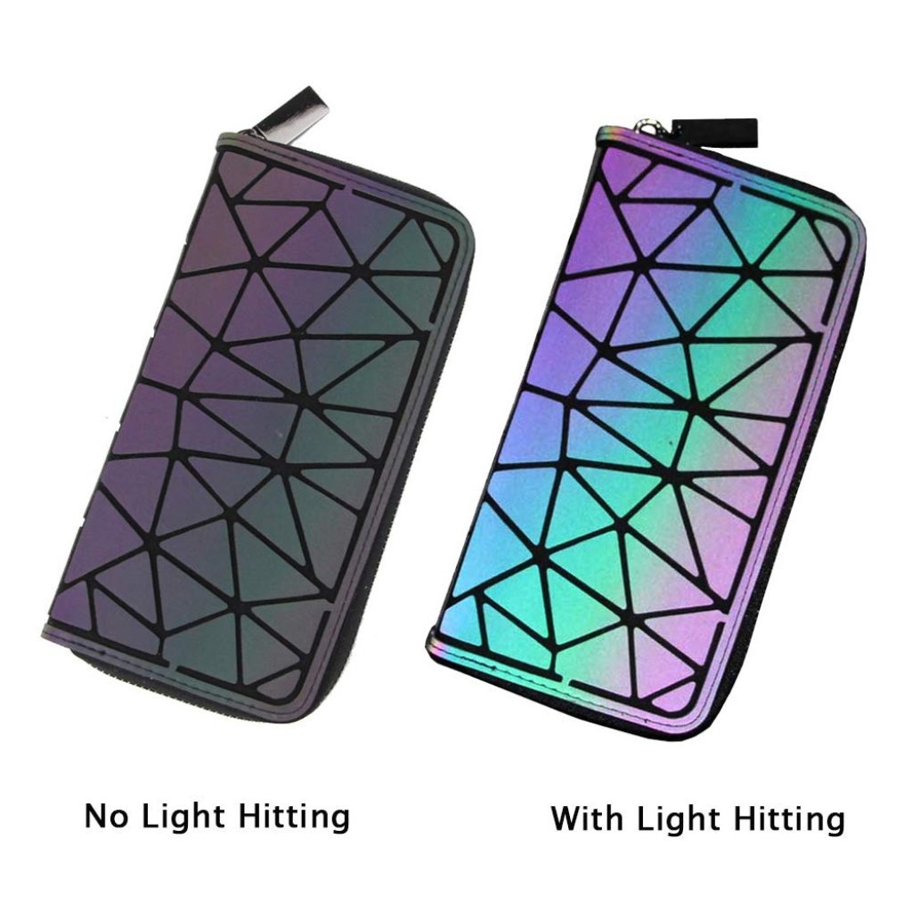 Reflective Purse Wallet