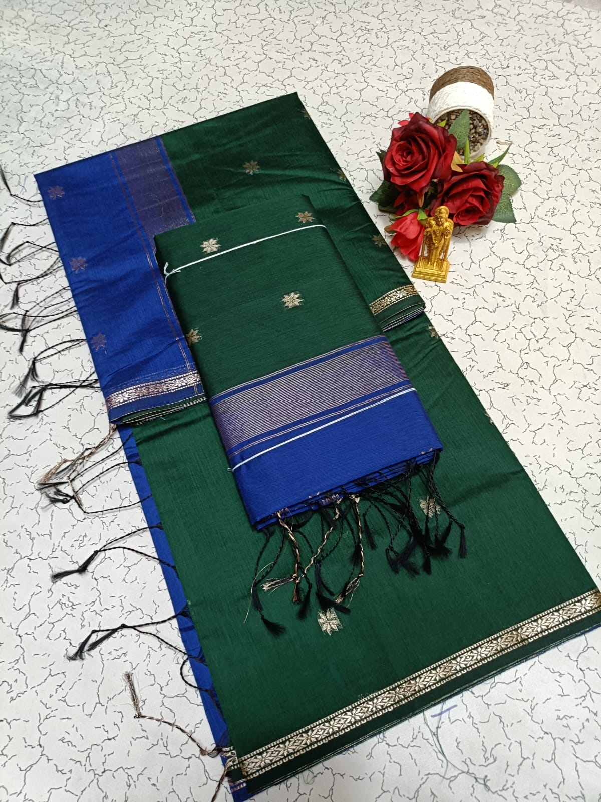 Maheswari Cotton Saree